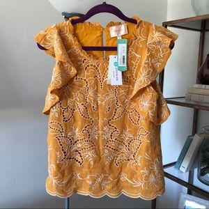 Skies Are Blue blouse (M) - brand new, never worn